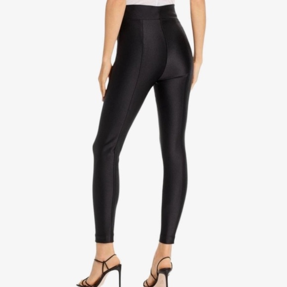 Good American High Shine Boss Skinny High Rise Strch Black Pant NWT Size (2) Med - Picture 4 of 16